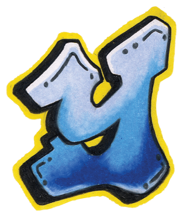 Graffiti Letter Y