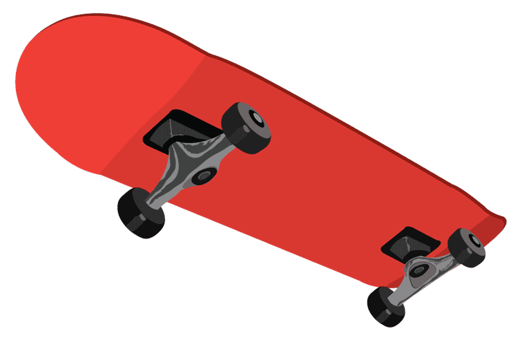 Red Skateboard