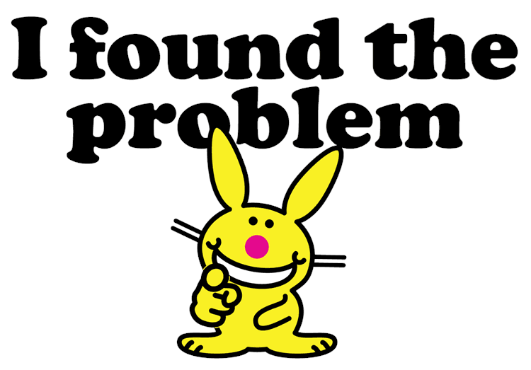 I Found The Problem