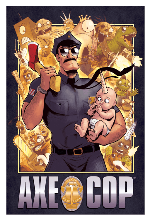 Axe Cop Uni-Baby Cover