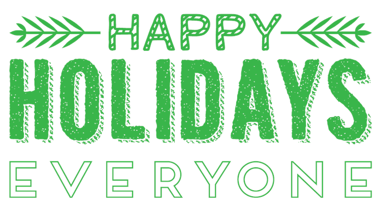 Green Christmas Banner