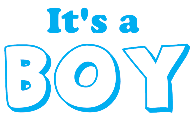 It's a BOY