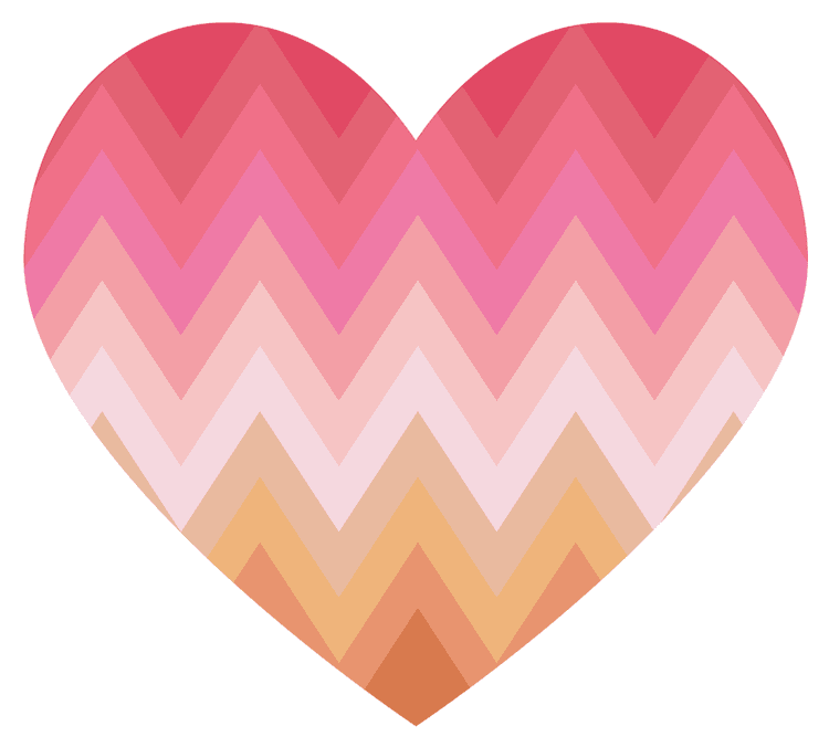 Zig Zag Heart