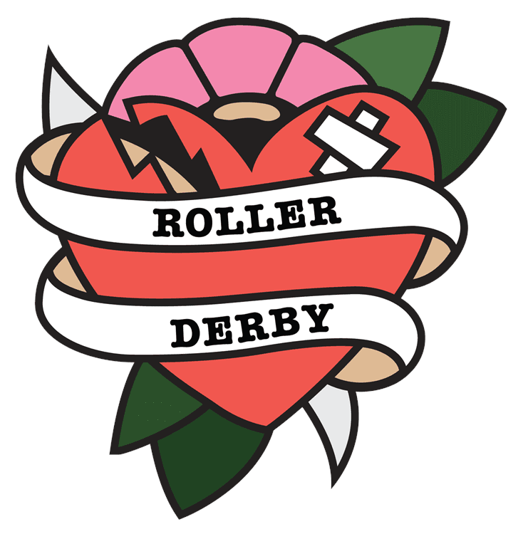Roller Derby Heart