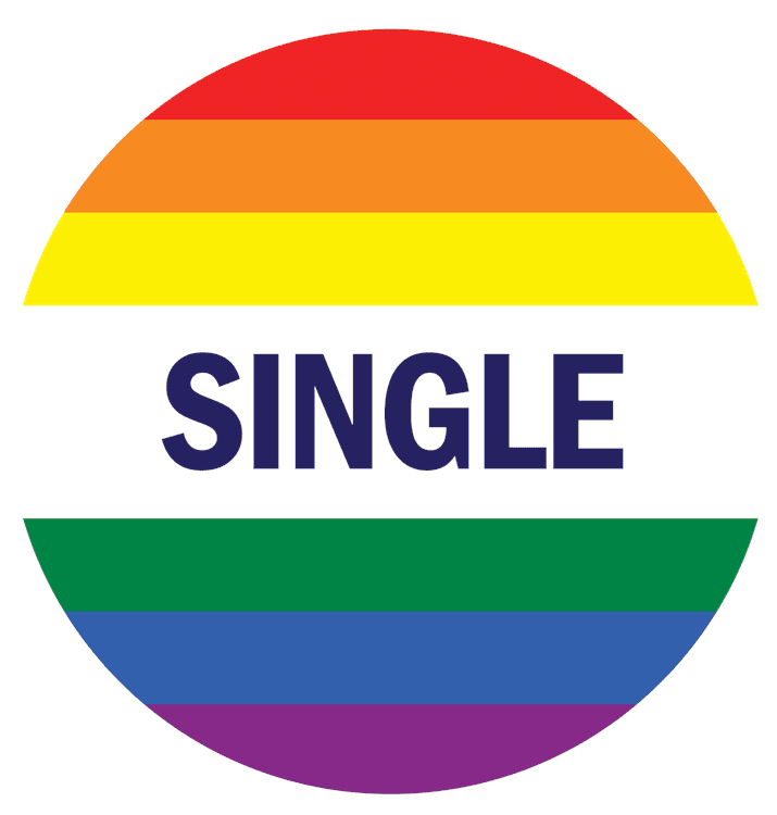 Rainbow Single Pride