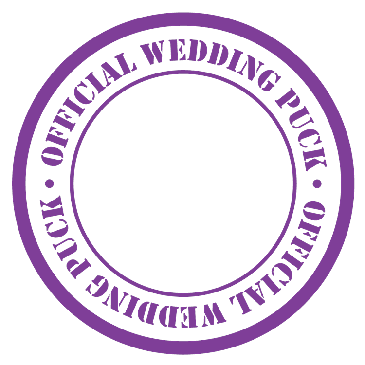 Official Wedding Puck