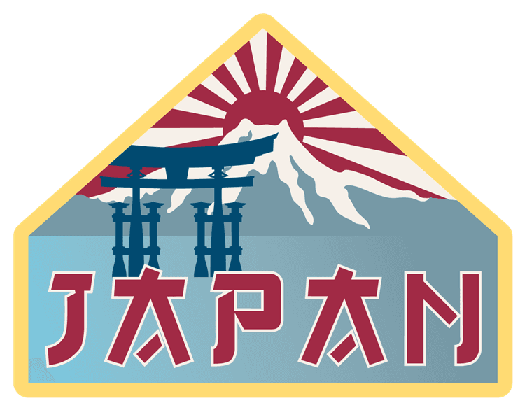 Japan Rising Sun Graphic