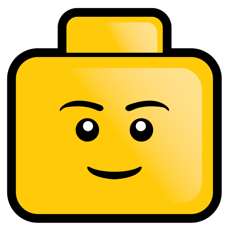 Delux Brick Man Face