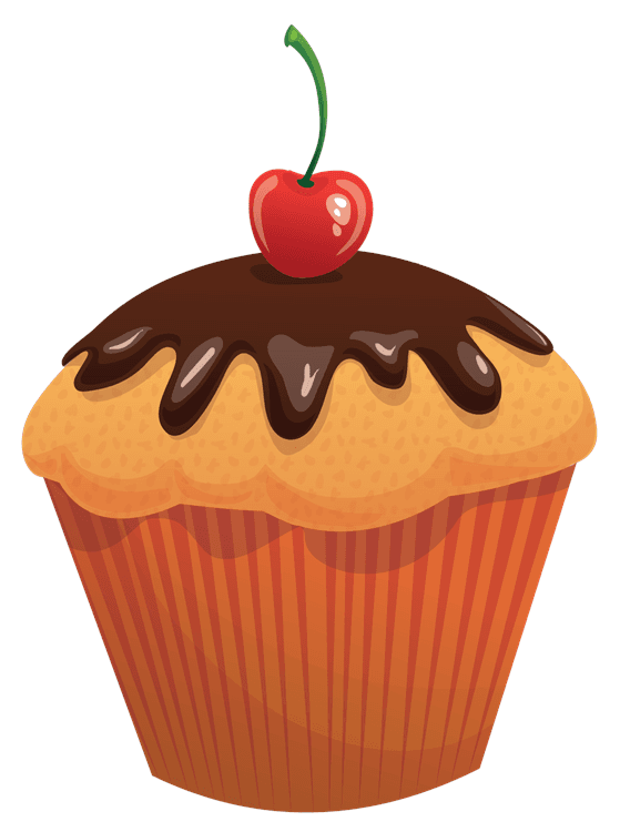 Chocolate Cherry Vanilla Cupcake