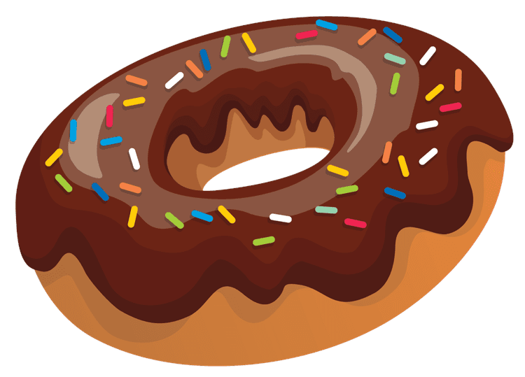 Donut Chocolate Sprinkle