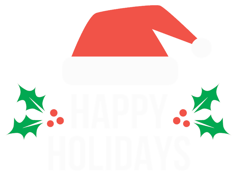 Santa Hat Christmas Greeting