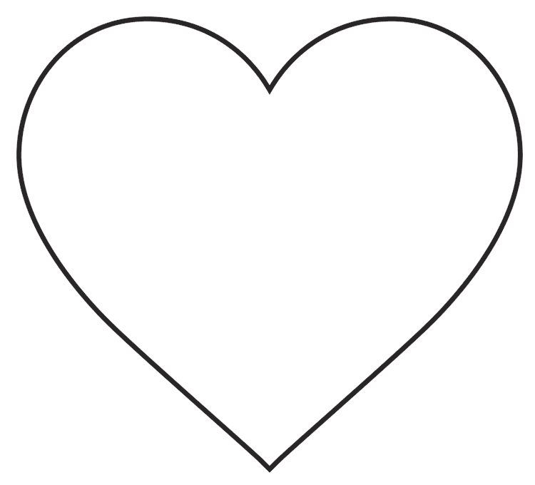 Heart Border Thin