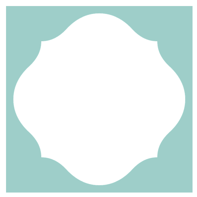 Curved Decorative Photo Frame