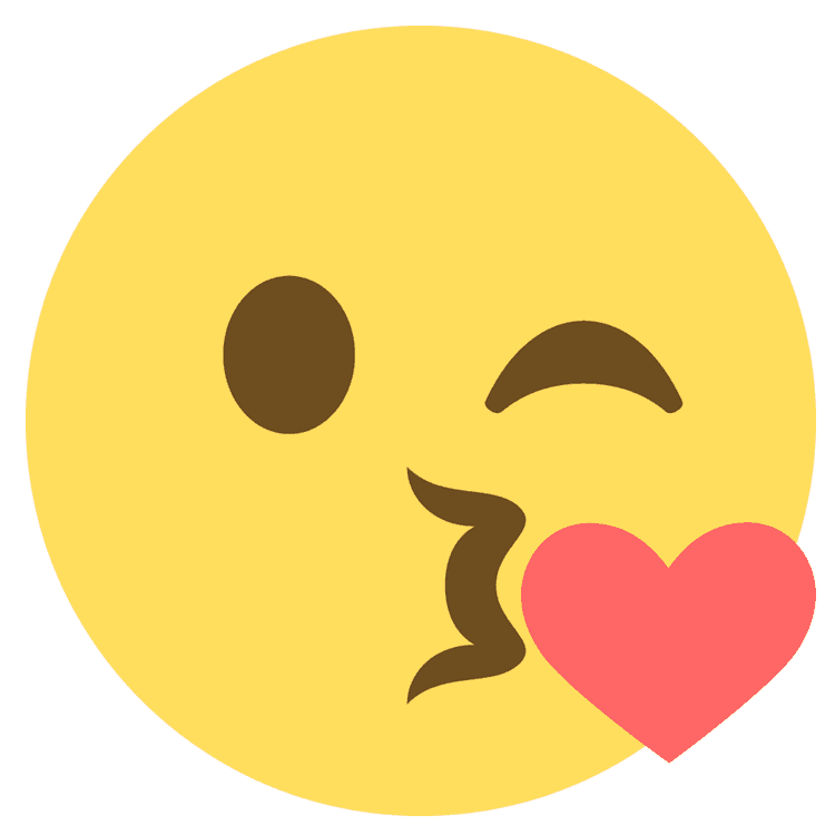 Blowing Kiss Heart Emoji