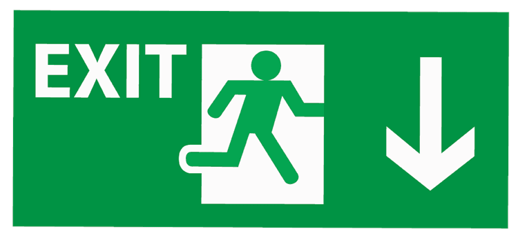 Exit Down