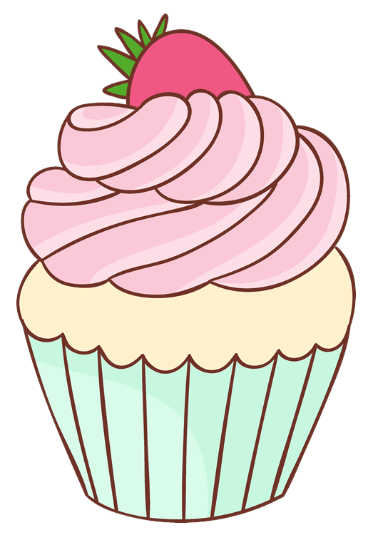 Strawberry Vanilla Cupcake