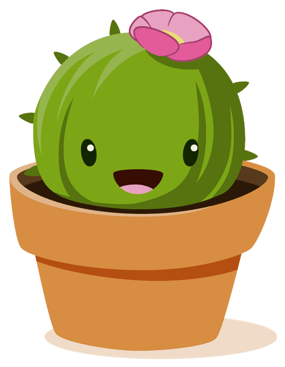 Cactus with Flower