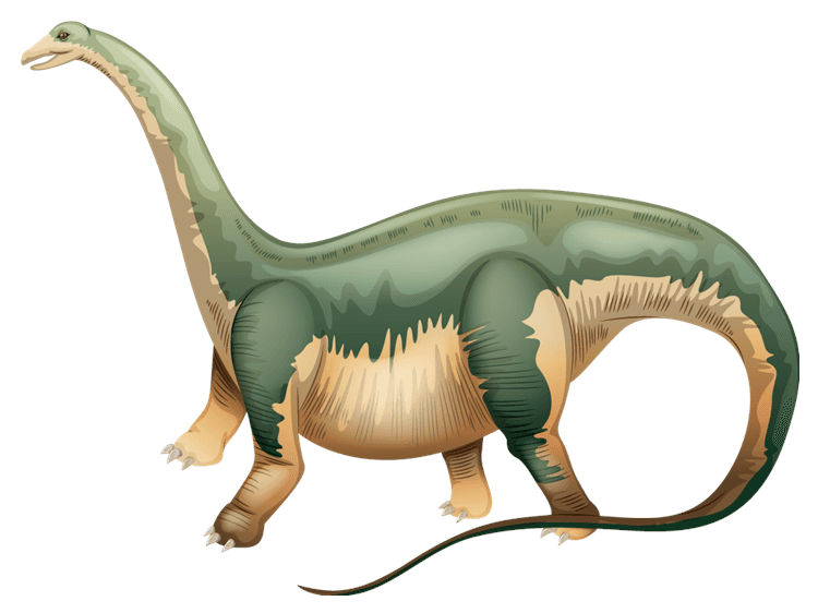 Realistic Brontosaurus Dinosaur