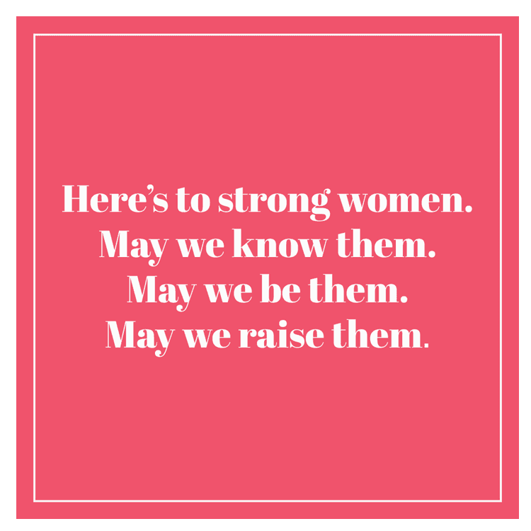 Strong women quote