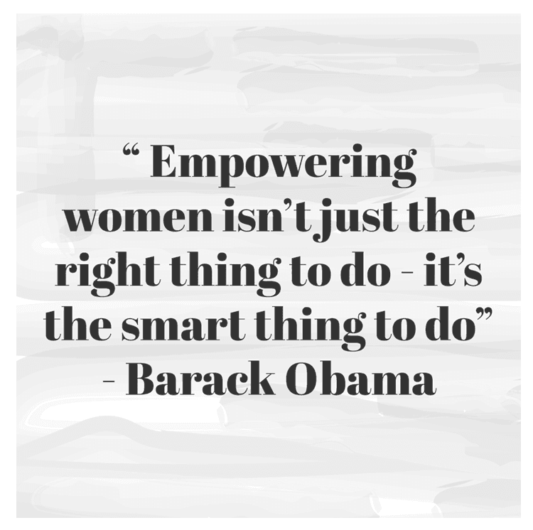 Empowering women quote
