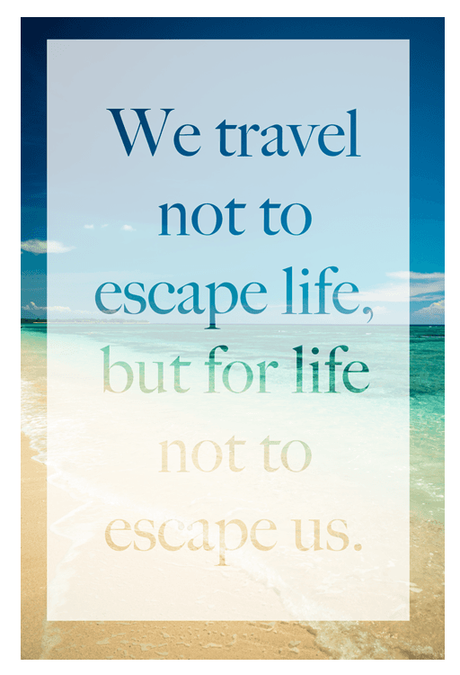 Travel quote