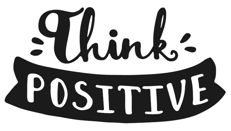 Think Positive Motivational Quote