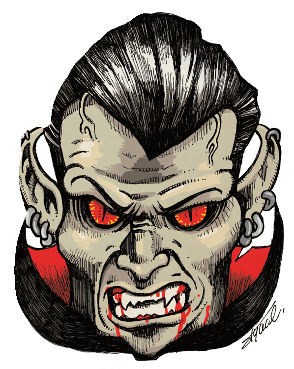 Angry Dracula