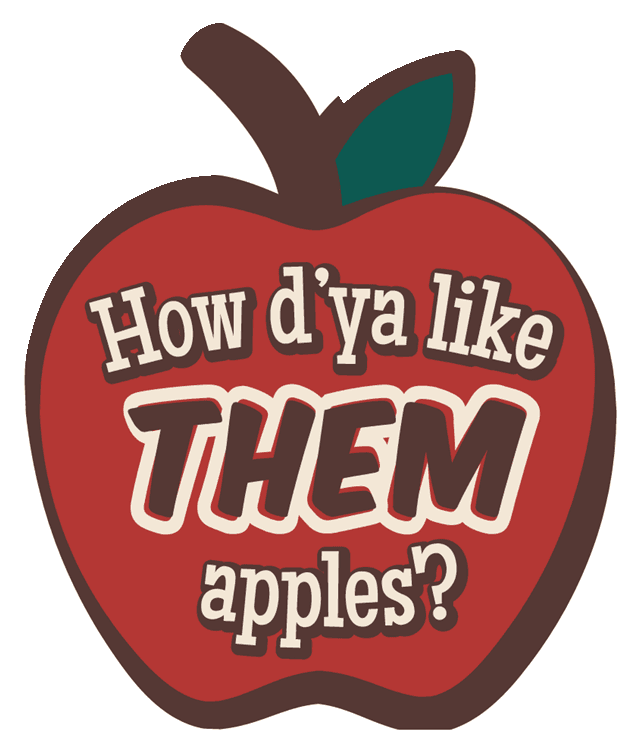Funny Them Apples