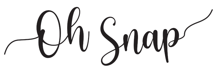 Oh Snap Lettering