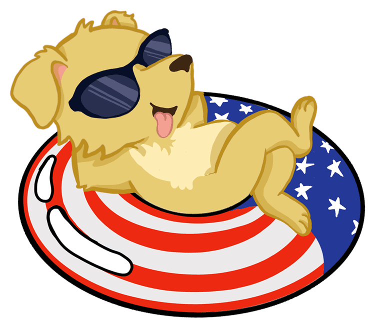 Dog USA Tube Floaty
