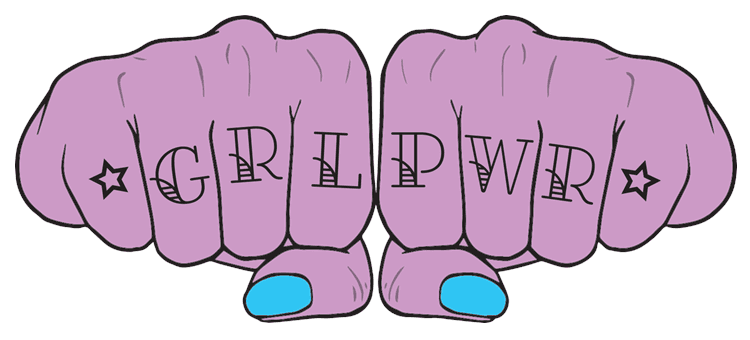 GRL PWR Fists