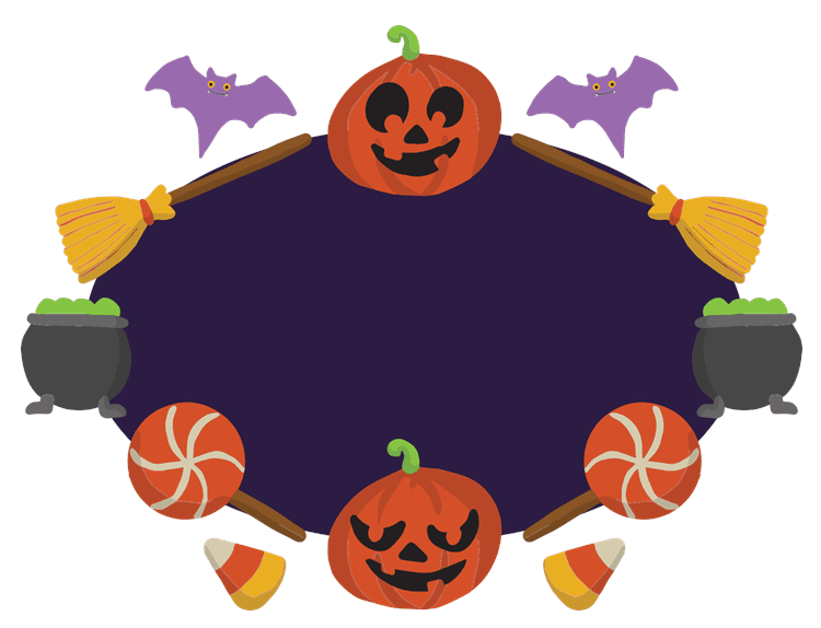 Halloween Pumpkin Name Tag