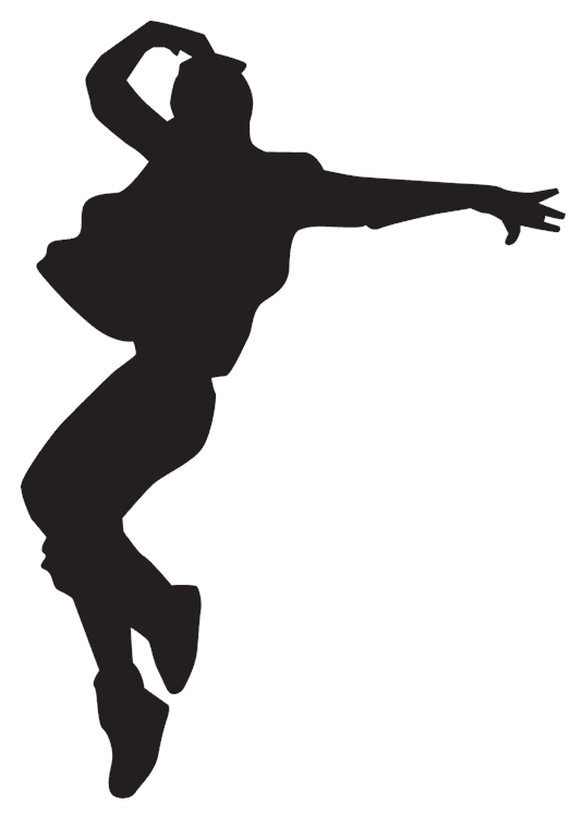 Break Dancer Silhouette 1