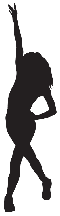 Modern Dancer Silhouette