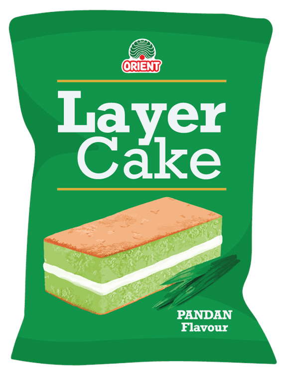 Pandan Layer Cake Asian Snack
