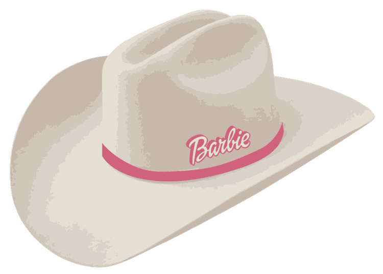 Barbies Cowboy Hat