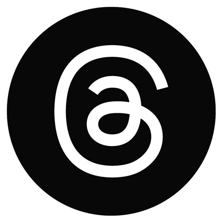 Threads Black Circle