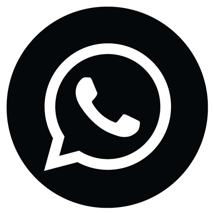 WhatsApp Black Circle