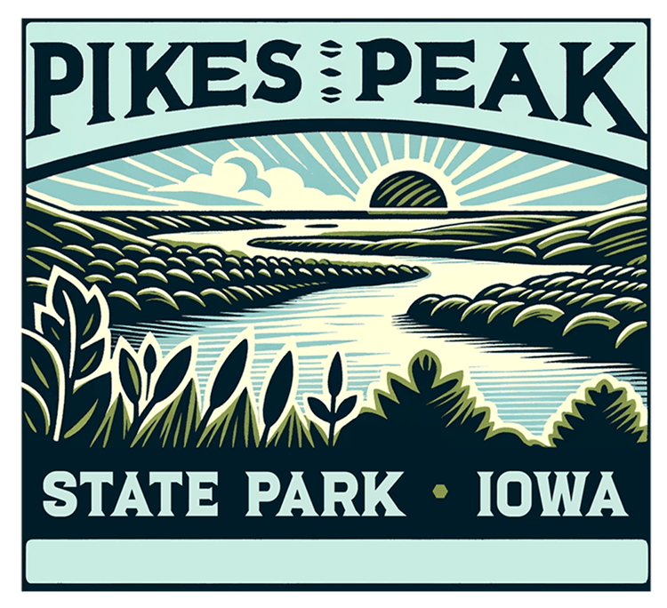 Iowa, Pikes Peak State Park