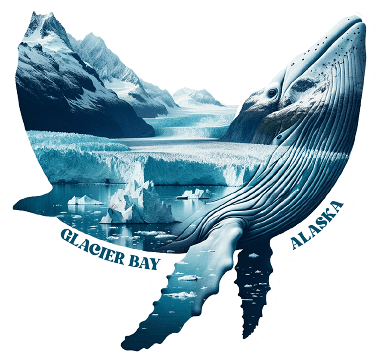 Alaska, Whale Glacier Bay National Park