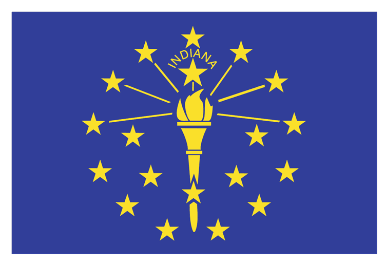 indiana flag