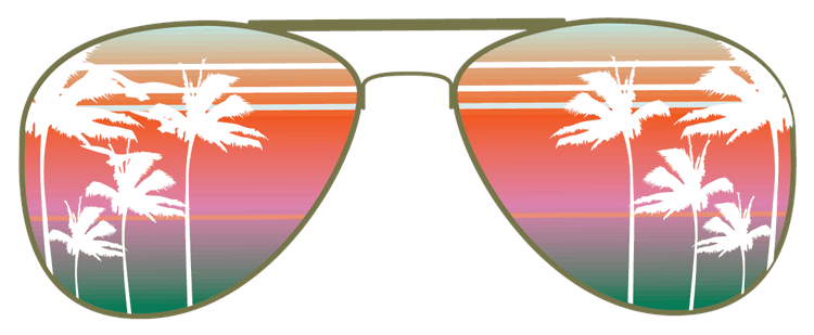 Sunset Aviators