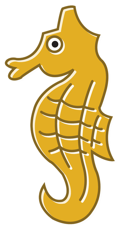 seahorses