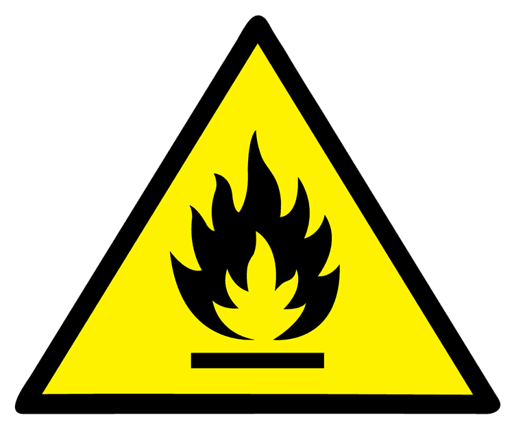 flammable sign
