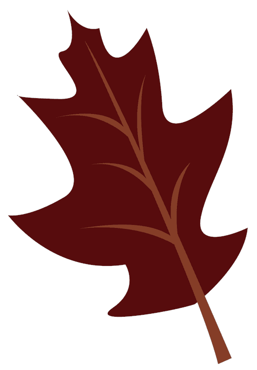 Burgundy Leaf