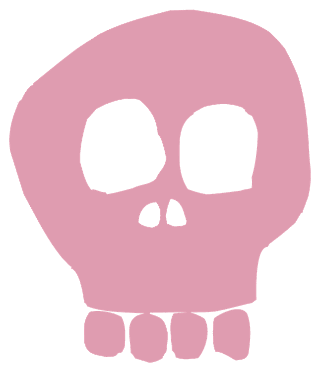 Pink Skull
